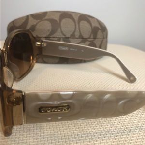 Coach Tortoise Shell Sunglasses